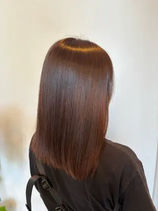 セミロング 田中 希のヘアスタイル