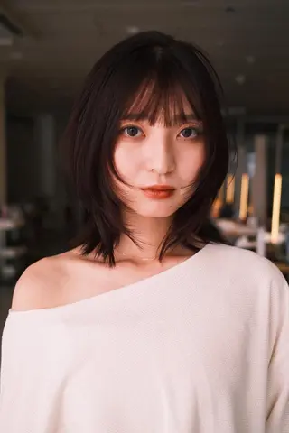 ミディアム カラー/レイヤー/ 髪質改善/PAAQのヘアスタイル