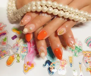 ネイル ラベンダー💖日暮里 ルル💖ネイルのネイルデザイン