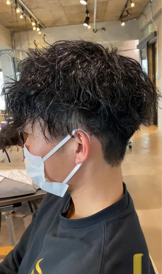 ショート パーマ メンズ ✂︎メンズ特化✂︎ 竹内貴則のヘアスタイル