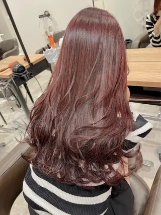 ロング カラー Boxmico. / カカズ コトネのヘアスタイル
