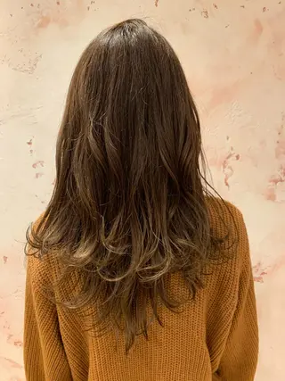 セミロング カラー Stir Maison 大宮所属・ryuma/ボブ /透明感カラーのヘアスタイル