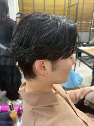 ショート パーマ メンズ スタイリスト兼 アイリストyuikaのマツエク・マツパデザイン