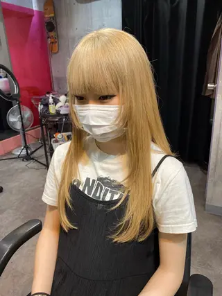 ロング カラー 艶髪サラサラカラー 🌈前原健吾のヘアスタイル