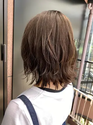 ミディアム 縮毛矯正⭐️ TAKAHIROのヘアスタイル