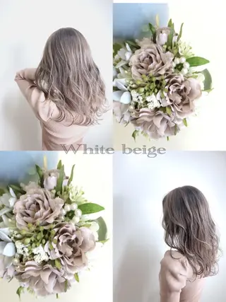 ロング ヲタク美容師 店長　上原のヘアスタイル