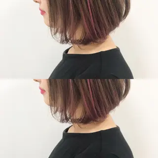 ショート カラー ショート、ボブ/ 川鍋薫のヘアスタイル