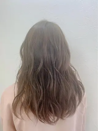 セミロング カラー 菅沼 まみのヘアスタイル