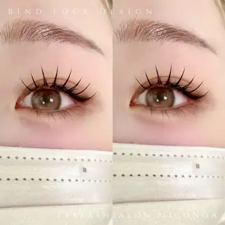 マツエク・マツパ MicoNoa所属・MicoNoa Asamiのマツエク・マツパデザイン