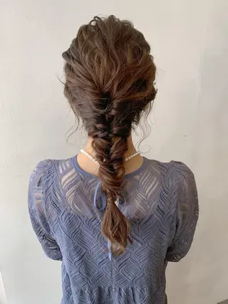 ロング カラー ヘアアレンジ 🌟アレンジが似合う カラー🌟Rumiのヘアスタイル