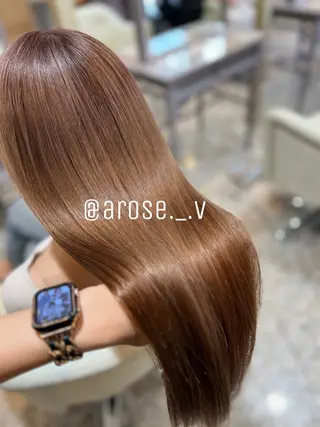 セミロング arose 荒尾店 田中のヘアスタイル