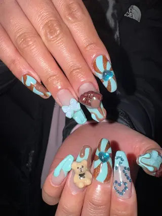 ネイル MITSUKI🪡 海外/個性派/ロングのネイルデザイン