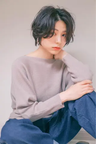 ショート 髪質改善レイヤー/ ボブたんの翔太のヘアスタイル