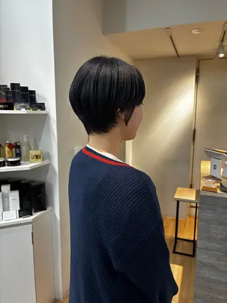 ショート 門崎未依/レイヤー/ メンズカット🪿🌼のヘアスタイル