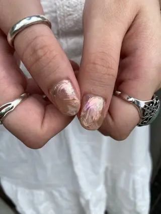 ネイル 草加ニュアンスネイル 🌚hersのネイルデザイン