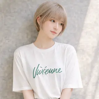 ショート カラー 一ノ瀬 暁のヘアスタイル