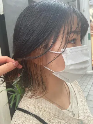 ミディアム nico🏁 rihoのヘアスタイル