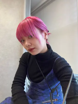 カラー soi conc所属・AYU/ブリーチ/ ハイトーンカラーのヘアスタイル