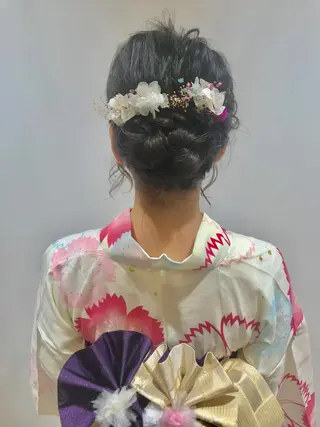 セミロング ヘアアレンジ 🐺ウルフ/レイヤー 似合わせ‎🤍沙羅のヘアスタイル