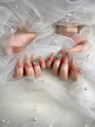 ネイル KOKOA💟キラキ ラネイル✨難波すぐのネイルデザイン