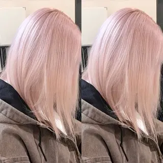 ロング カラー 表参道/ハイライト バレイヤージュのヘアスタイル