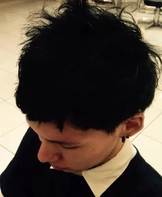 ショート カラー 小倉 聖也のヘアスタイル