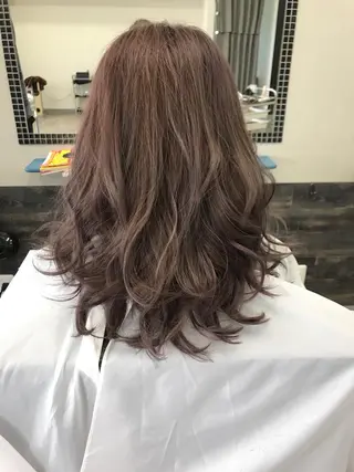 ミディアム パーマ N-plants 和泉中央店のヘアスタイル