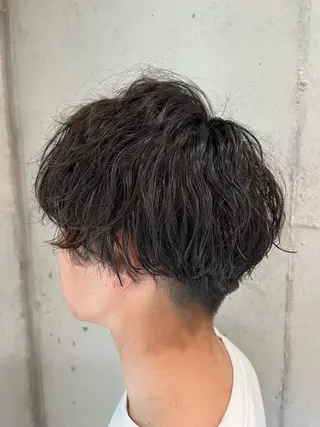ショート 小栗 昇大のヘアスタイル