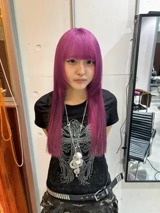 ロング カラー iris 名駅店所属・colorlist 🖤SARASAのヘアスタイル