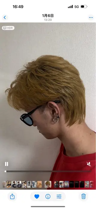 ショート メンズ ネモ ユウのヘアスタイル