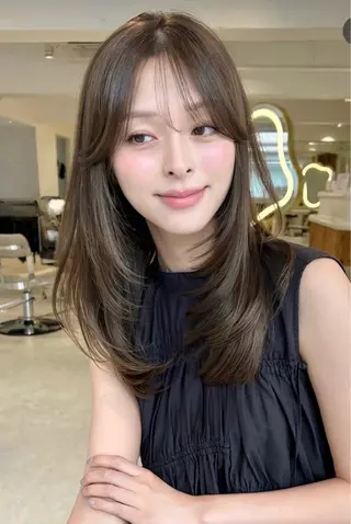 ロング neaf 恵比寿店所属・カットモデル募集中 伊藤響のヘアスタイル