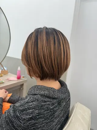 ショート ショート/ 似合わせカットモカのヘアスタイル