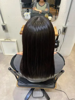 セミロング パーマ 🫧艶感カラー/ヘア アレンジ コユキ🫧のヘアスタイル