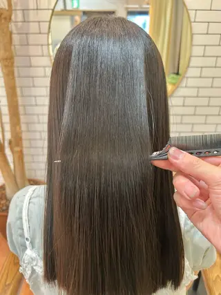 ロング カラー 石井 佑樹のヘアスタイル