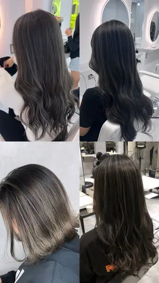 ロング カラー 🌿海山龍馬🌿前髪 /顔まわり/レイヤーのヘアスタイル