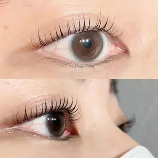 マツエク・マツパ Aim NAIL&EYELASH.BROW立花店所属・Aim立花店 Mihoのマツエク・マツパデザイン