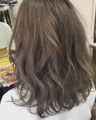 カラー ママ美容師 ＊ヒマワリのヘアスタイル