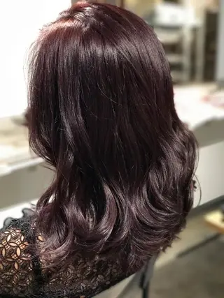 ミディアム セミロング ロング カラー 🌈ディレクター🌈 徳松優希のヘアスタイル