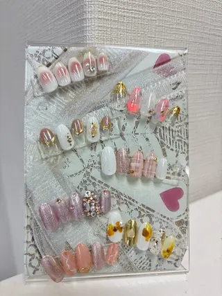ネイル nail salon SyiSyu梅田店所属・藤岡 愛華のネイルデザイン