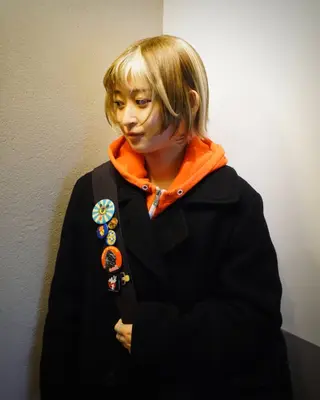 ショート カラー yll所属・似合わせ/ハイトーン /中目黒/さくらのヘアスタイル