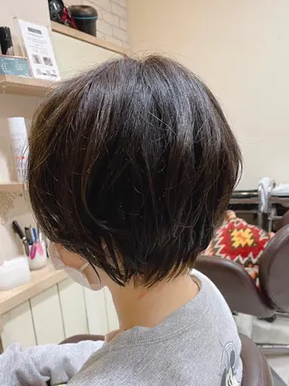 ショート 清水 有実子のヘアスタイル