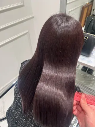 ロング カラー 橋本 七海のヘアスタイル