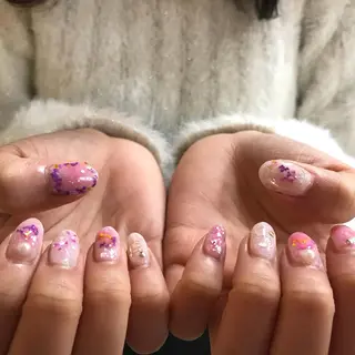 ネイル AOI✩⡱ y2kネイルのネイルデザイン