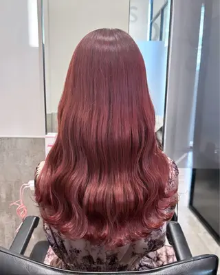 ロング カラー 💗ガーリーヘア🎀 saki💗のヘアスタイル