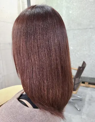 セミロング カラー terra✂️川嶋 大輔のヘアスタイル