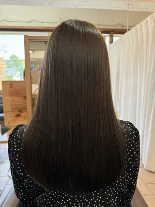 ロング カラー 菅野 美咲のヘアスタイル