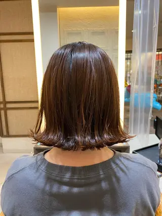 ミディアム 佐野 太河のヘアスタイル
