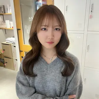 セミロング Lien所属・Mako 【艶髪/似合わせ】のヘアスタイル