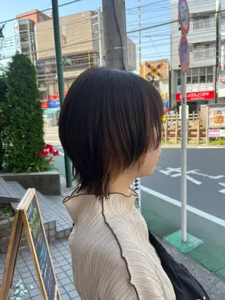 ショート 似合わせ 垢抜け🌟 AKINOのヘアスタイル