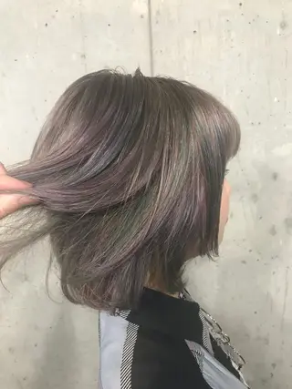 ショート カラー パーマ ヘアアレンジ メンズ キッズ ネイル マツエク・マツパ サロンドミルク 原宿のヘアスタイル